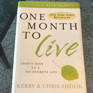3/$15 one month to live Besteller book 30 Day plan